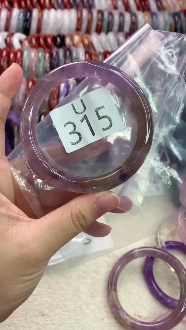 水晶手镯未镶嵌U315-61+