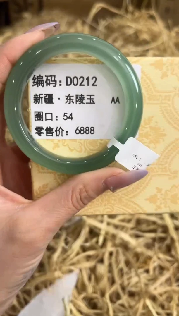 未镶嵌手镯石英质玉D0212