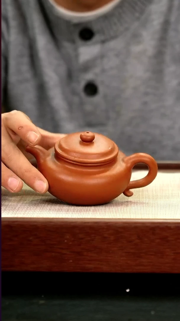 茶壶紫砂赵庄朱泥仿古