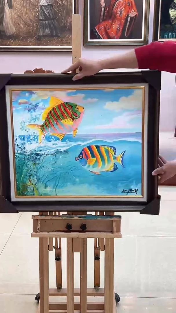 油画邸立丰-50*60-油画作品