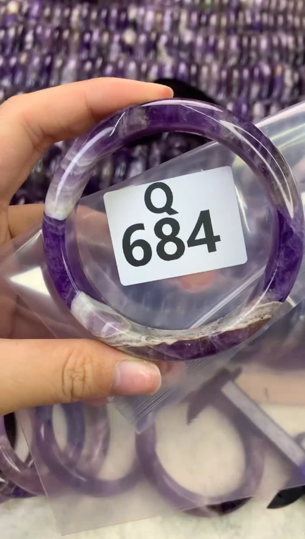 【闪购商品】水晶水晶手镯Q未镶嵌684-60