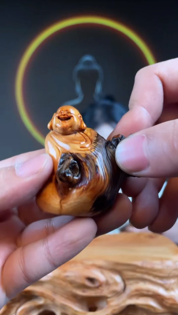 柏木（崖柏）手工摆件,先抢先得! 编号:345