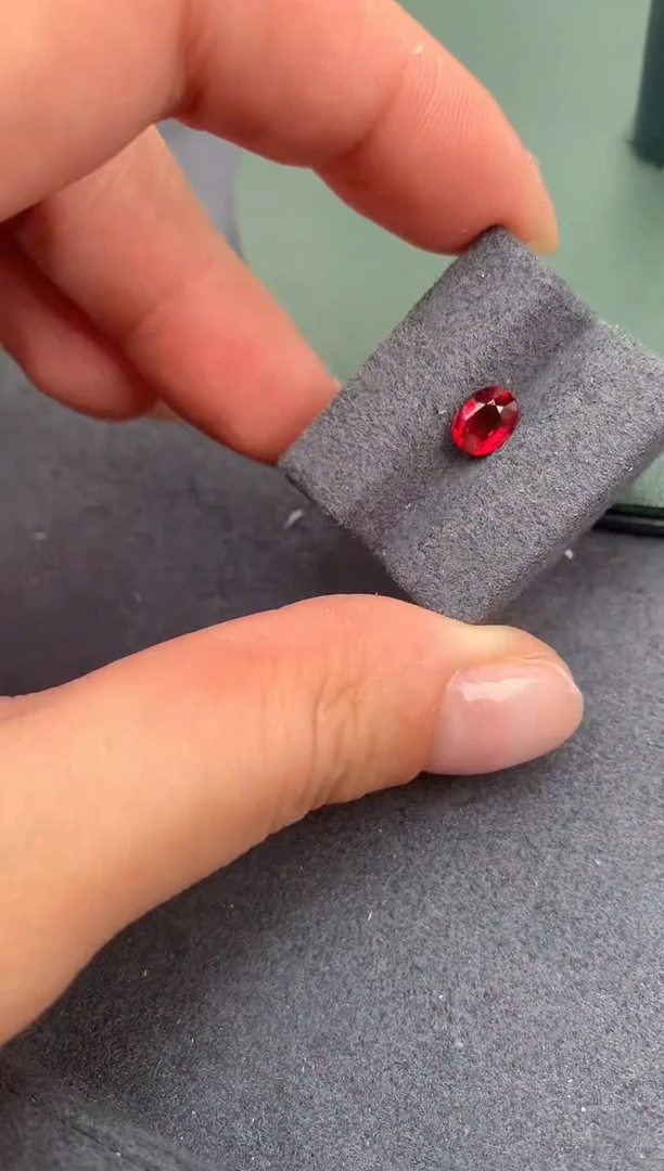 【闪购商品】红宝石裸石未镶嵌1ct鸽血红
