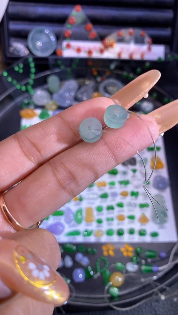 未镶嵌挂件翡翠桶珠