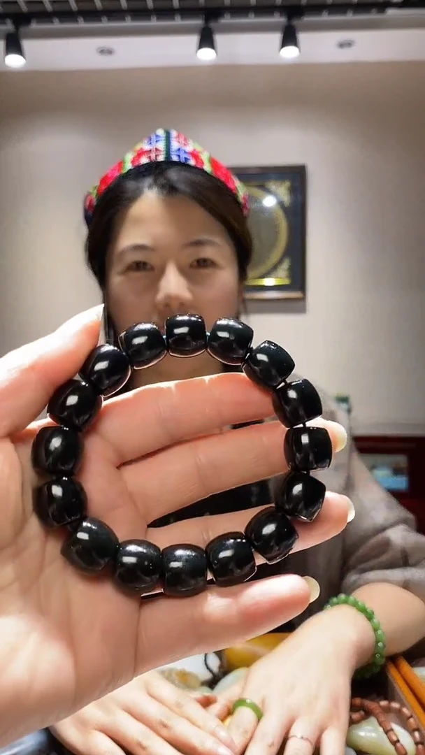 和田玉未镶嵌吊坠(不含链)手串卡14