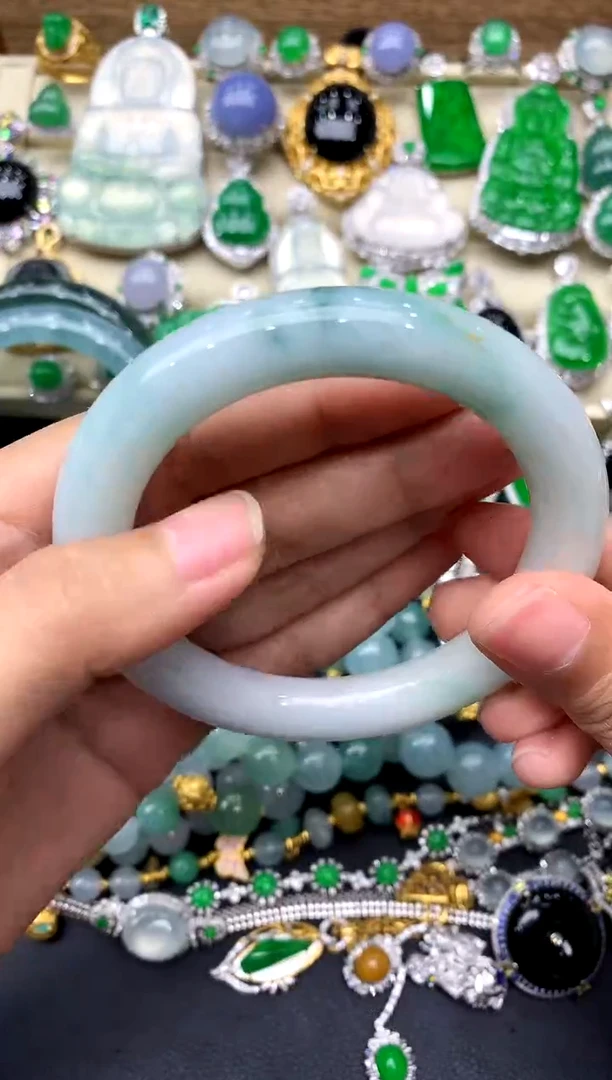 【闪购商品】翡翠手镯未镶嵌160-中国好珍宝