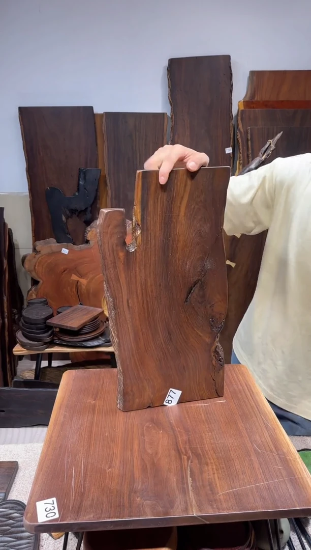 风车木（黑檀木）尺寸51*25*2.3编号877