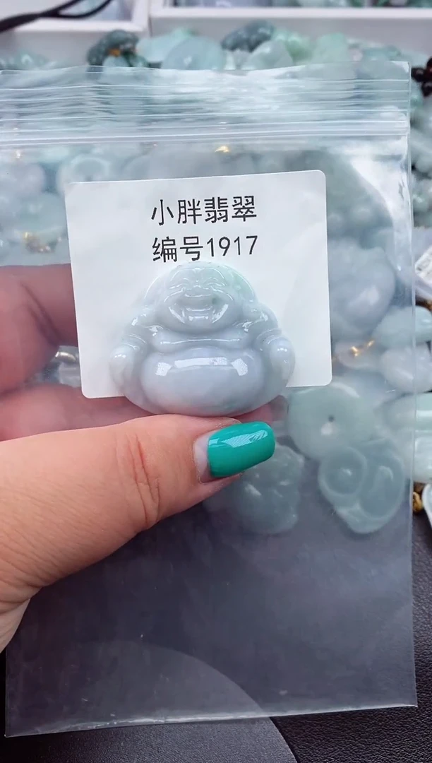 颈饰未镶嵌翡翠缅甸天然A货翡翠1917