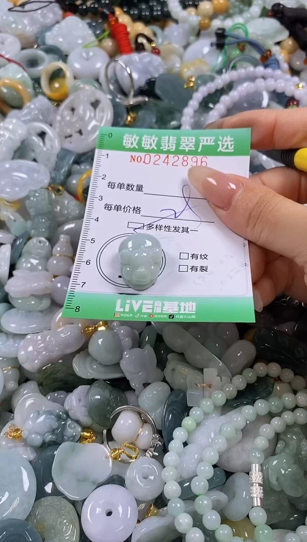 翡翠未镶嵌颈饰闪购0242896多样性发其一