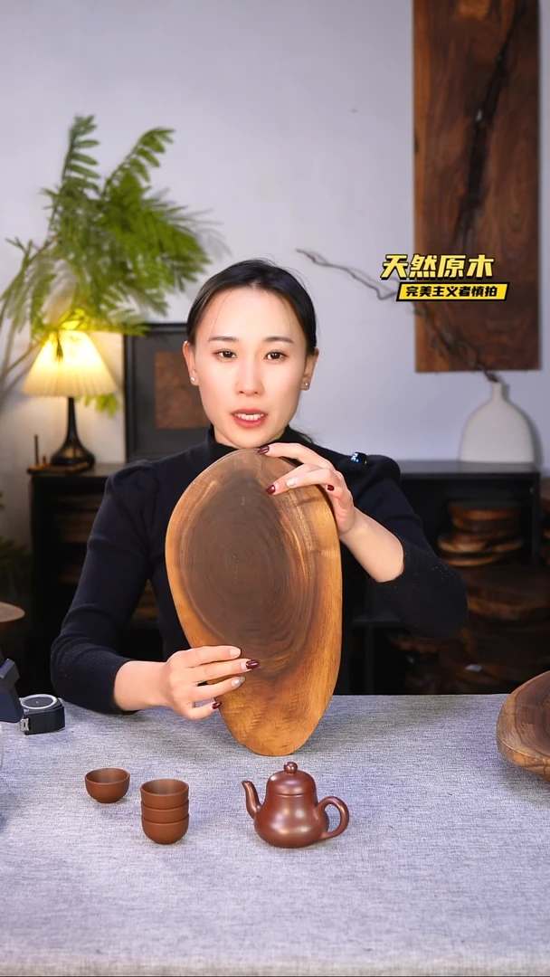 木北美黑胡桃原木.干裂疤结不属于商品质量问题完美主义者慎拍