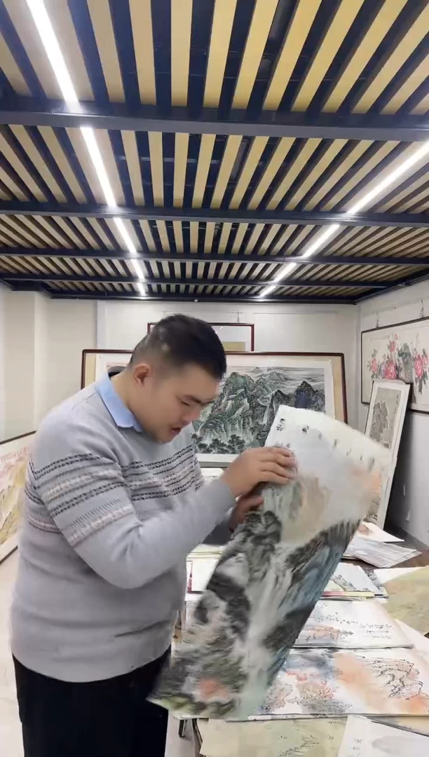 国画融易专属链接-李土庆点染带证书