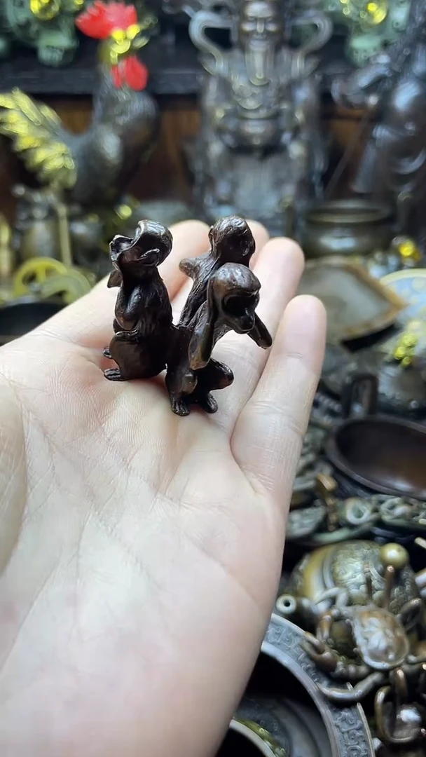 闪购链接，点击下单，有运费险，铜摆件