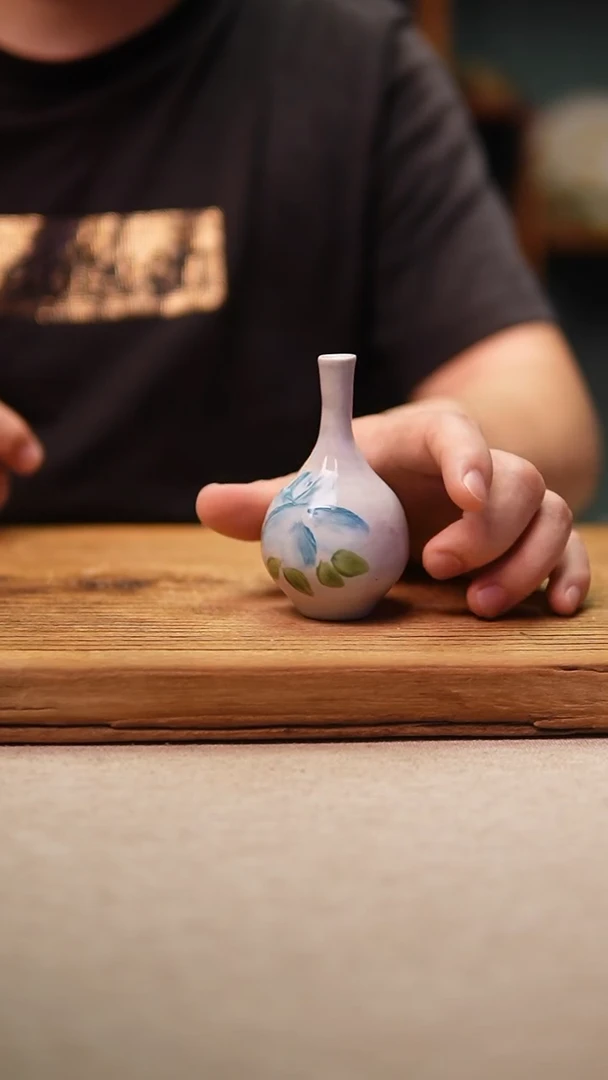 @@陶园瓷舍@@纯手工手绘@高温釉下彩