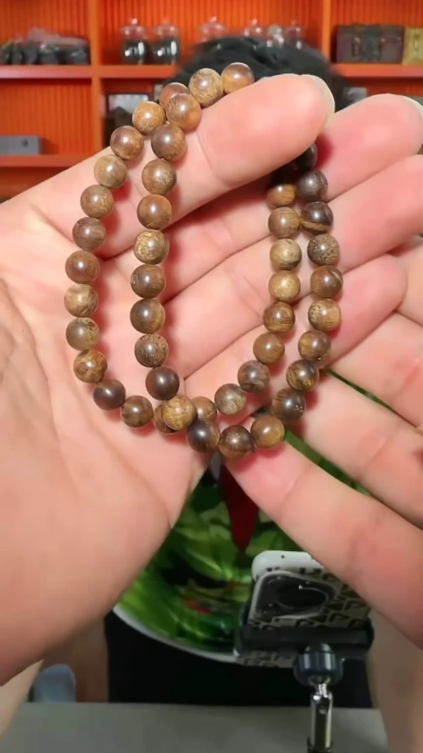 沉香手串158号单圈多样性发一