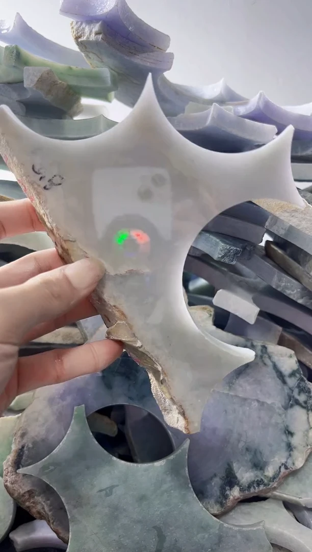 裸石翡翠缅甸翡翠A货陈8644