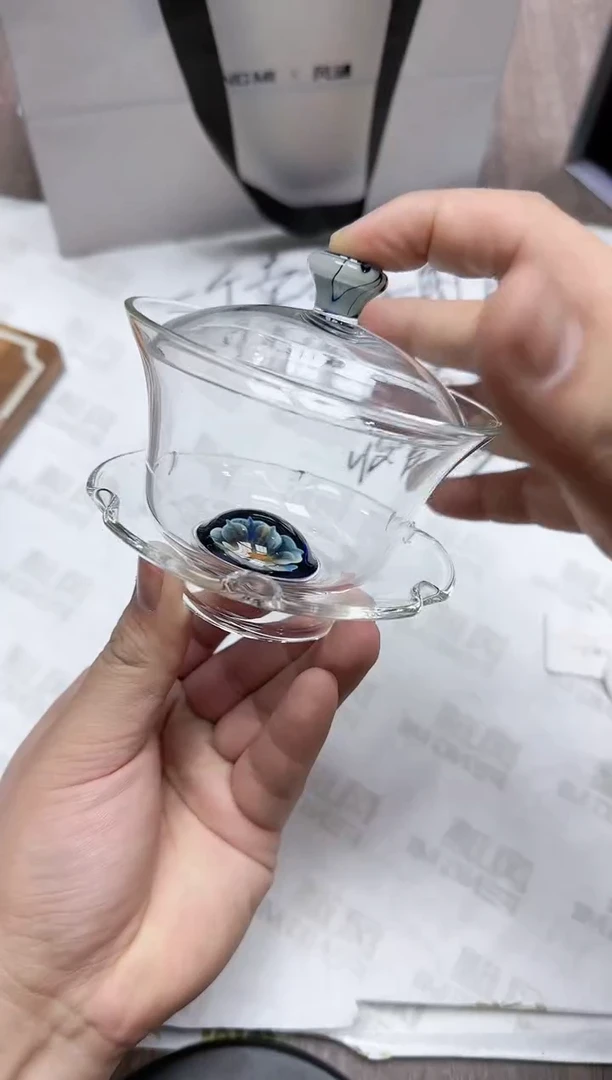 【闪购商品】其他风谜花语瑾卉盖碗