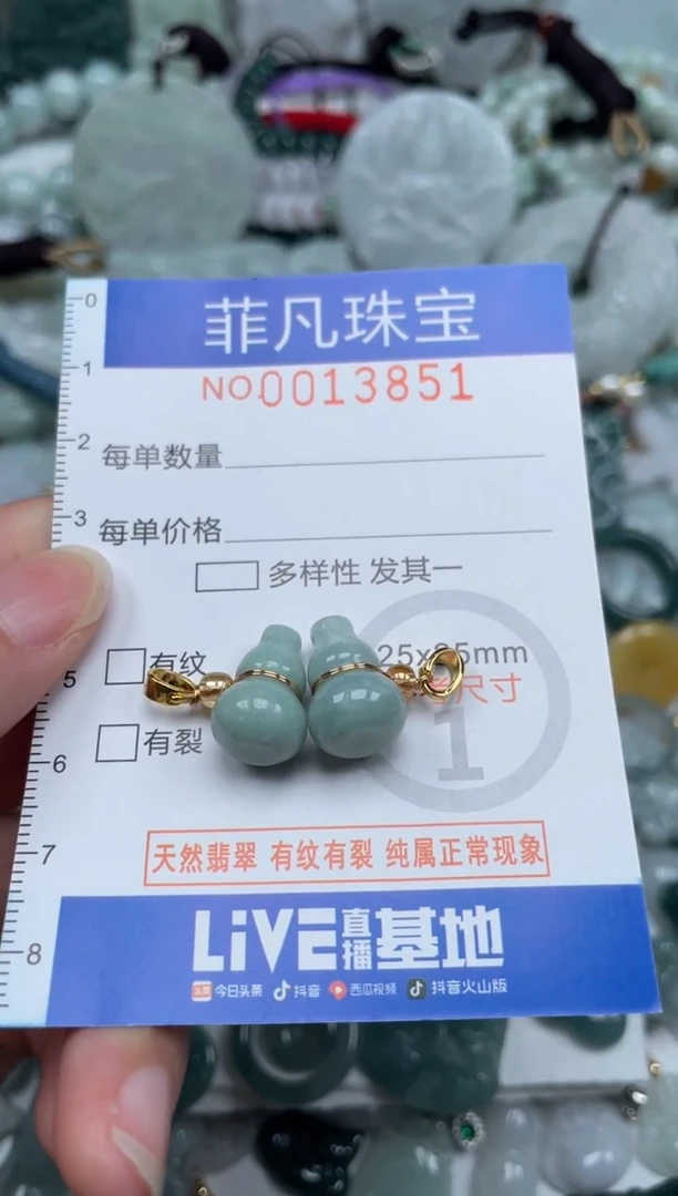 颈饰未镶嵌翡翠13851