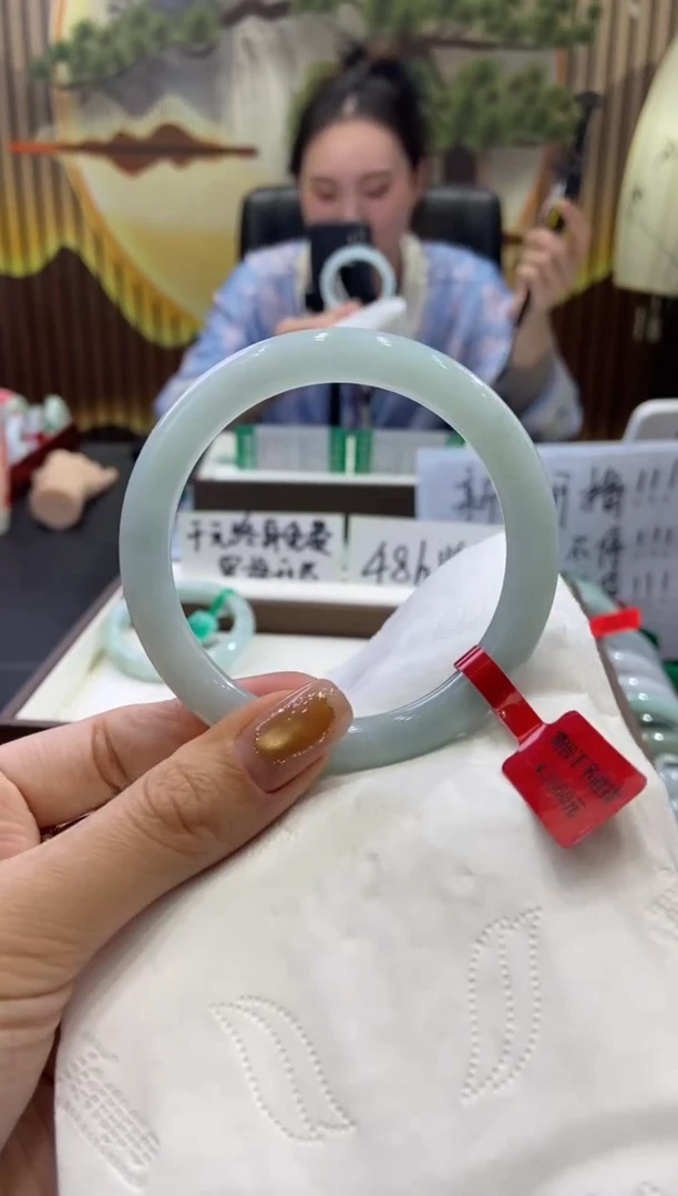 未镶嵌手镯翡翠0005418