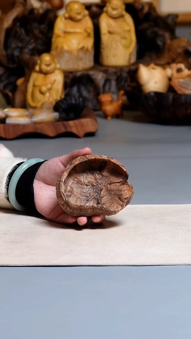 木九龙藤无漆无蜡茶则C2649