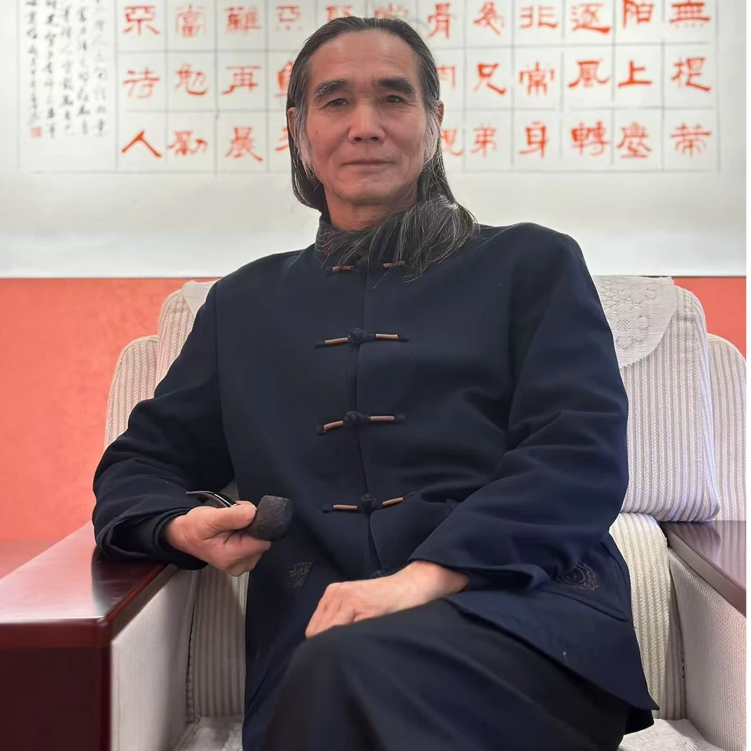 黄帅手绘书法作品宽