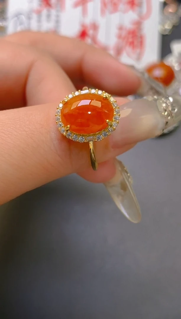 【闪购商品】翡翠耳饰银S925镶嵌天然A货翡翠1