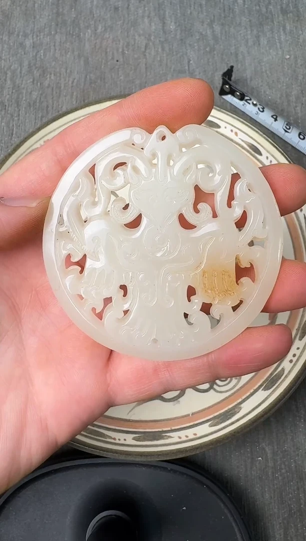 未镶嵌和田玉把件88888