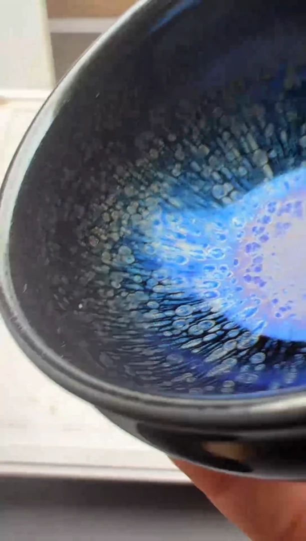 茶盏建窑建盏 杨飞曜变