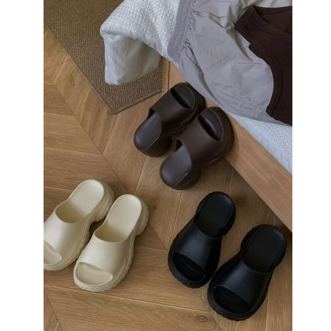 白白家【吉普】厚底拖#012