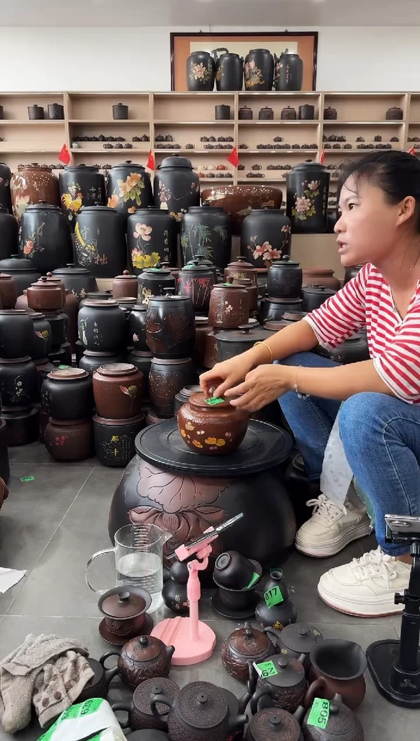罐瑕疵茶叶罐  664 古铜色小苹果