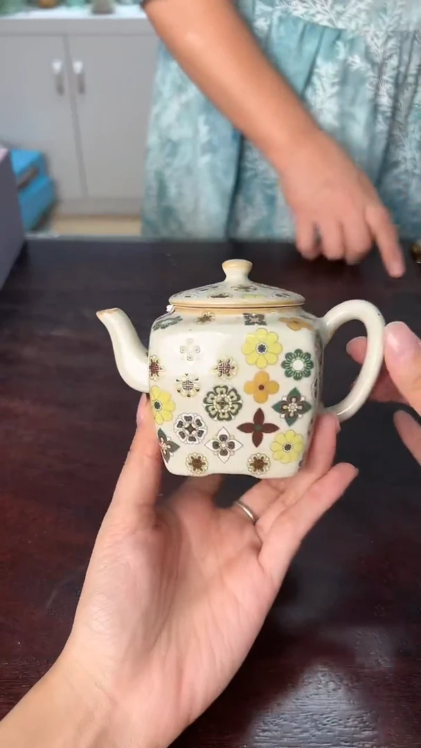 龙泉云间青瓷小米茶器