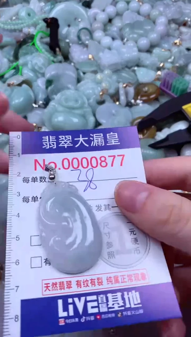 吊坠(不含链)未镶嵌翡翠877