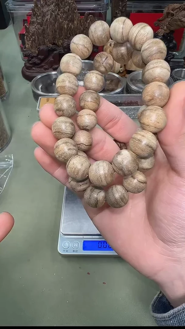 【闪购商品】沉香柬埔寨菩萨13mm单圈