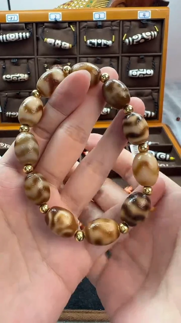 玛瑙/玉髓（覆膜）颈饰合金155（微瑕随机发货）