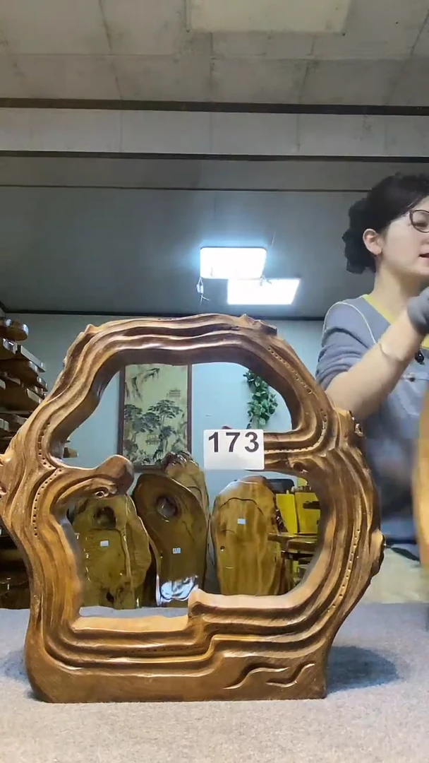 实木原木茶盘 一物一拍(不含配件