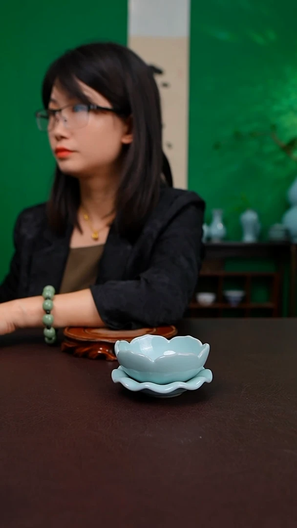 天青莲花茶漏不完美