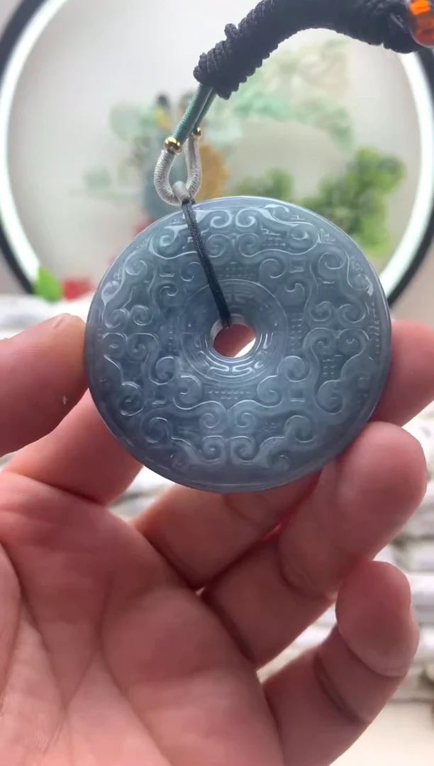 颈饰未镶嵌翡翠仿古扣子