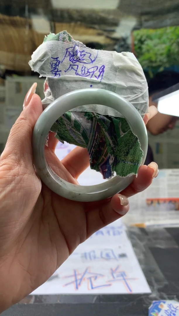翡翠手镯未镶嵌翡翠手镯 下单联系小耳机#1