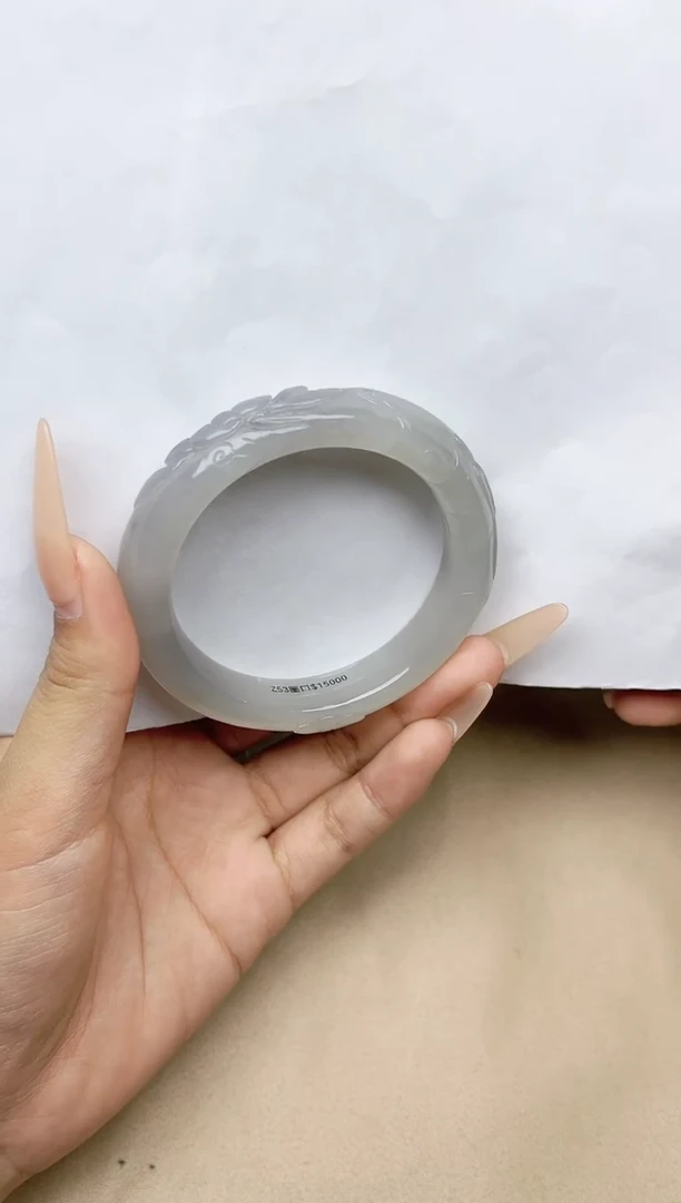 【闪购商品】和田玉手镯未镶嵌53/54圈口 YY