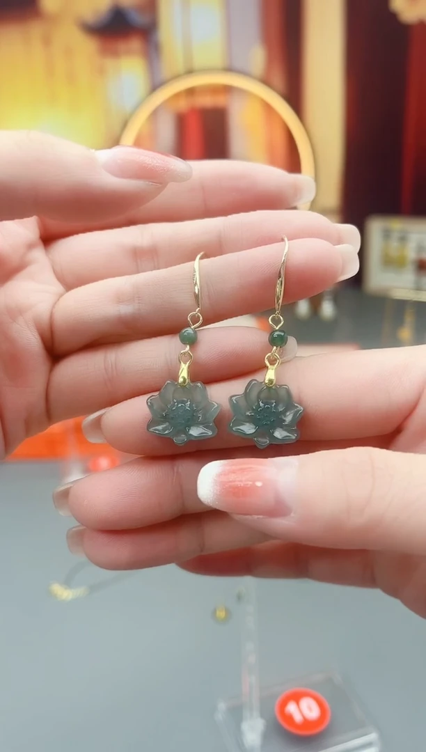 未镶嵌翡翠耳饰x99