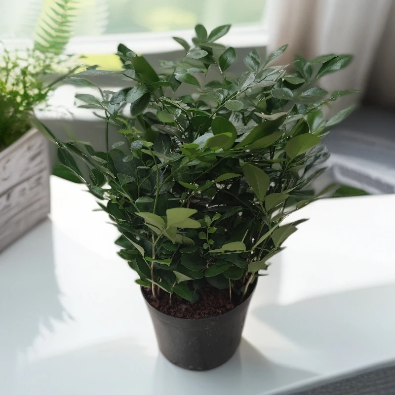 九里香盆栽 盆颜色随机发