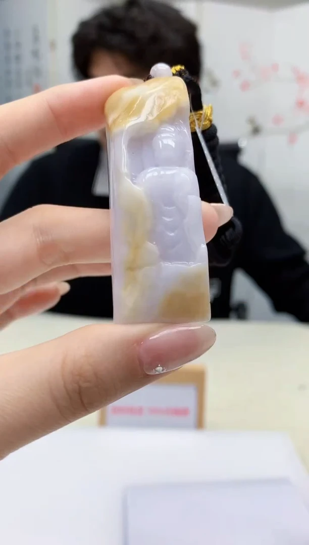 【闪购商品】定制翡翠未镶嵌5145jw-毛货挂件24