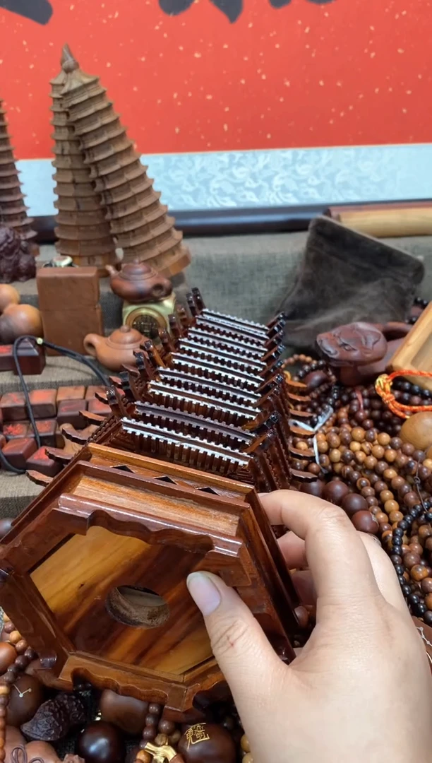 【闪购商品】木桃木文昌塔随机发货