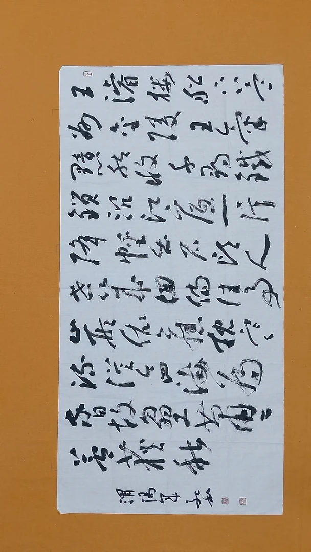 书法颉军红138*68    甘肃