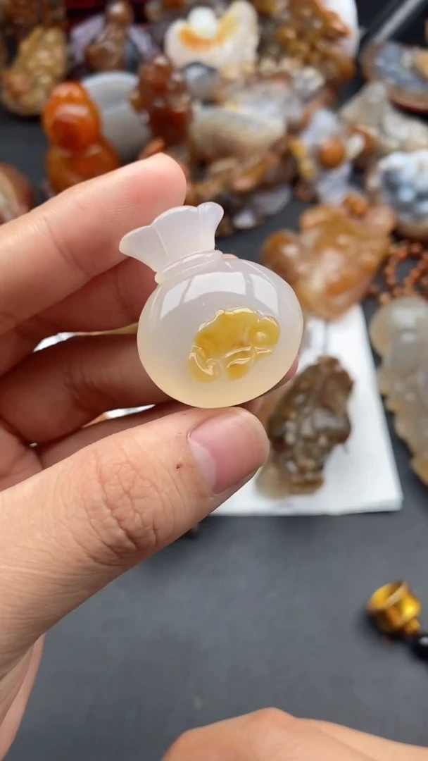 【闪购商品】玛瑙/玉髓颈饰未镶嵌1