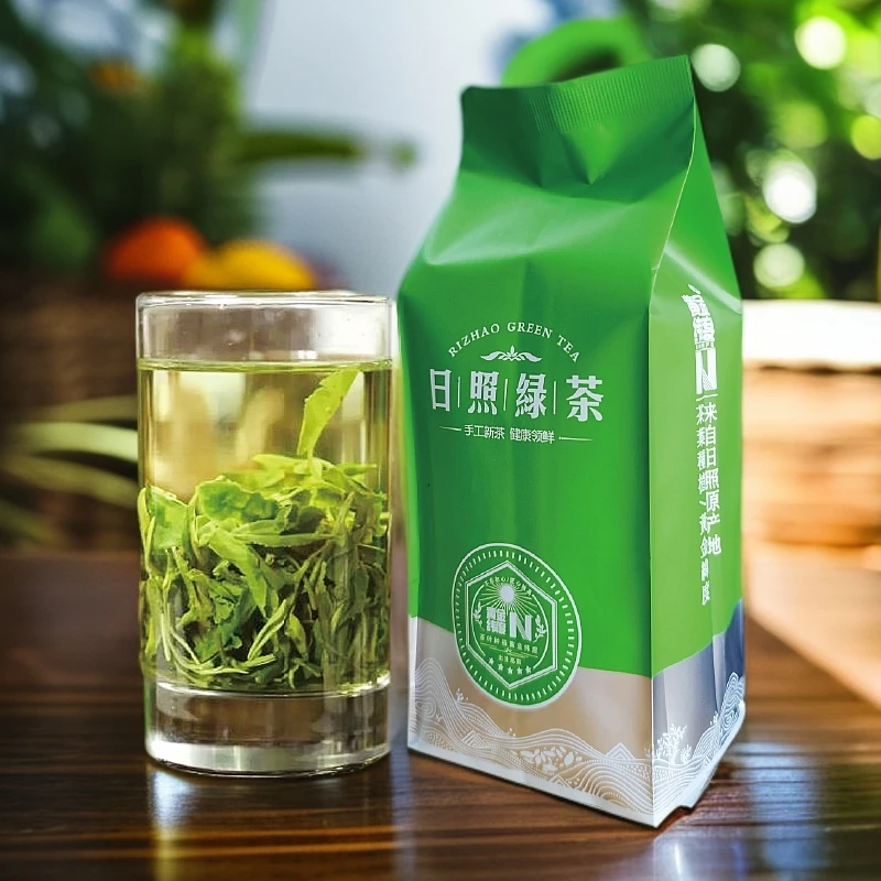 日照绿茶浓香茶叶山东特产茶精选好茶耐冲炒青绿茶栗香绿茶