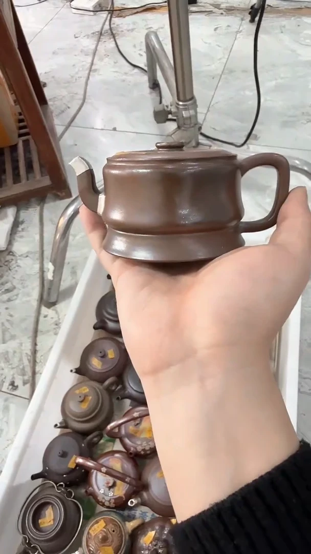 【闪购商品】紫砂茶杯44号紫砂柴烧