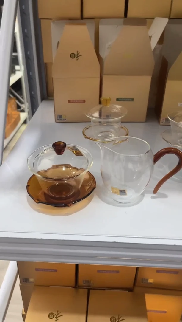 【闪购商品】怡然琥珀+荷叶盖碗琥珀