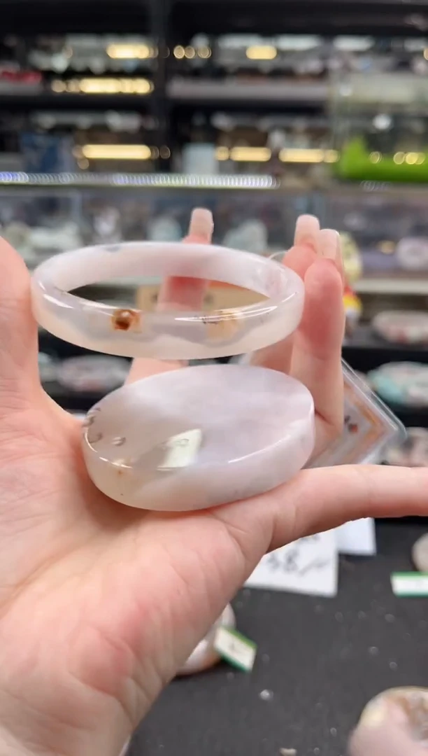 未镶嵌手镯石英质玉64圈口（赠品镯心）1376568