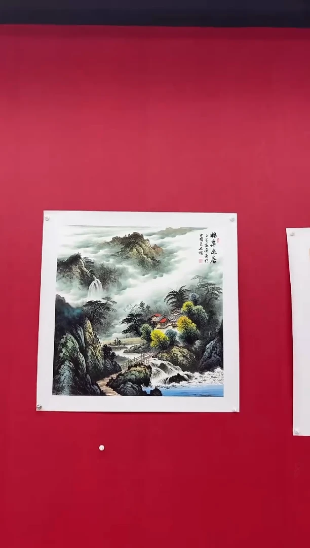 国画经典国画宣纸手绘4平尺