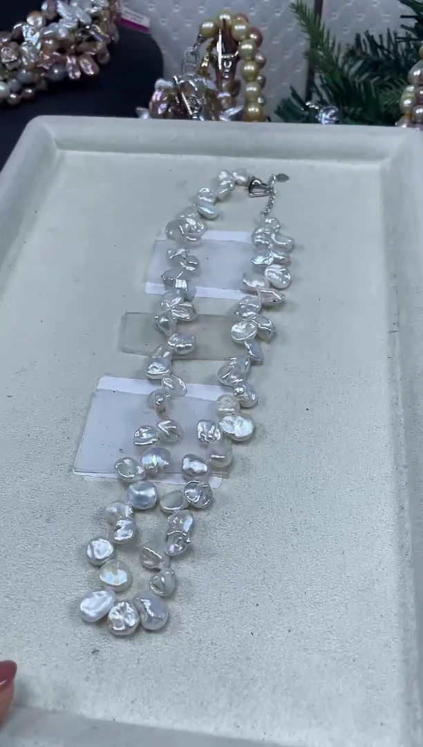 【闪购商品】淡水珍珠项链未镶嵌【纯恬珍珠】